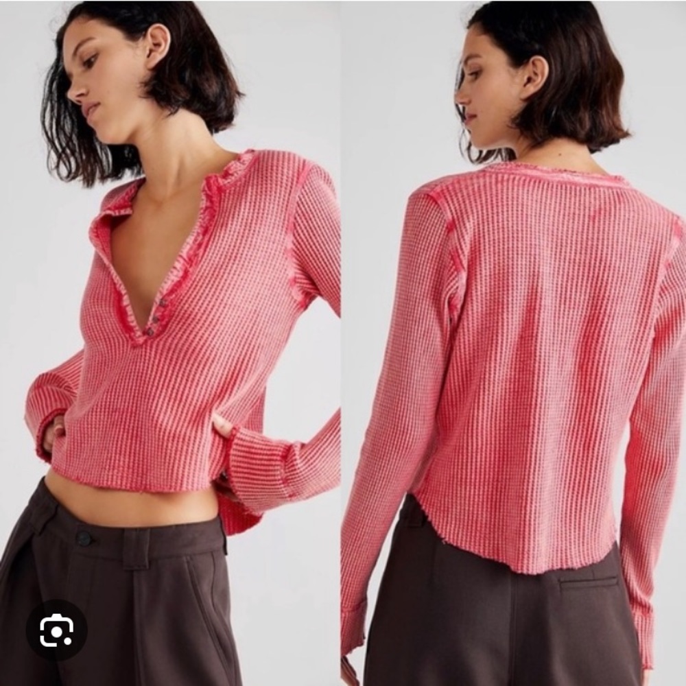 Free people One Cult thermal long sleeve- L